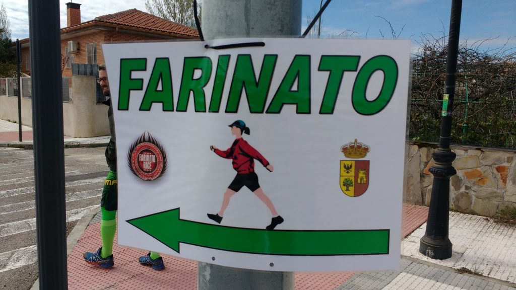 Beschilderung Farinato Race