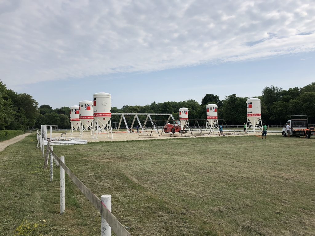 Aufbau Tyrolean Traverse